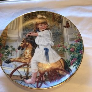 Me and My Pony By Sandra Kuck #3609A Eighth in the  Hearts & Flowers